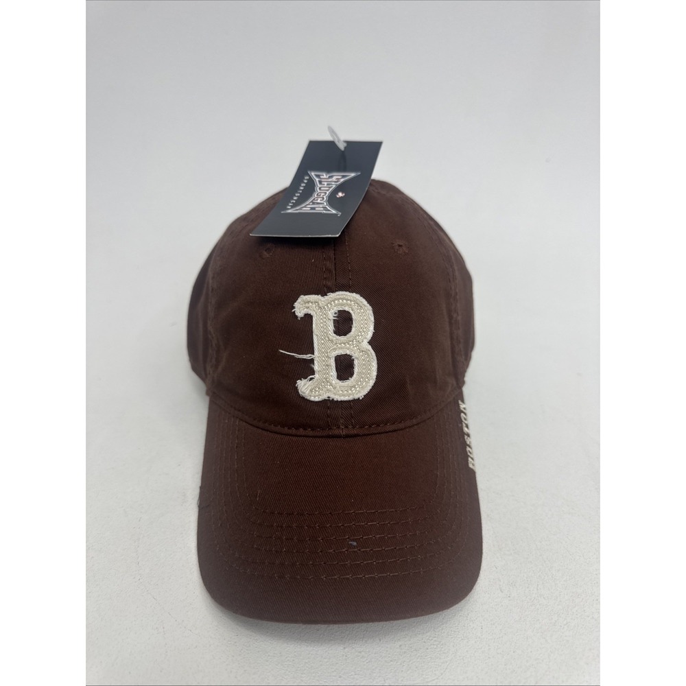 Boston Blue Sluggish Sportswear Pleasure Done Caps Strap Back Brown